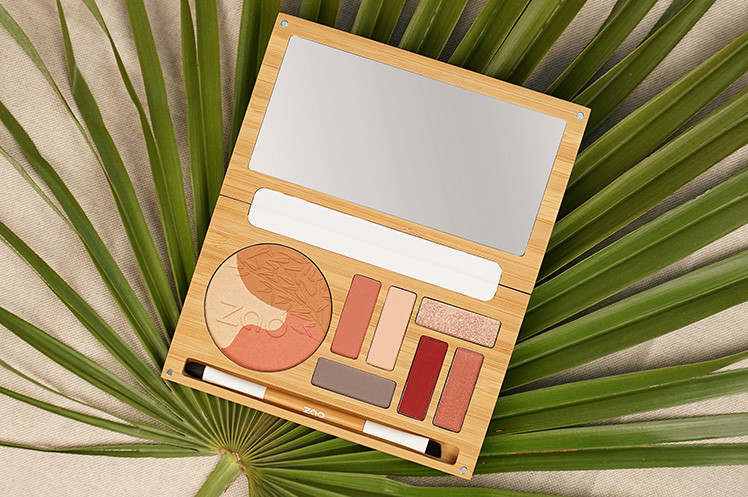 Palettes de maquillage zao desert