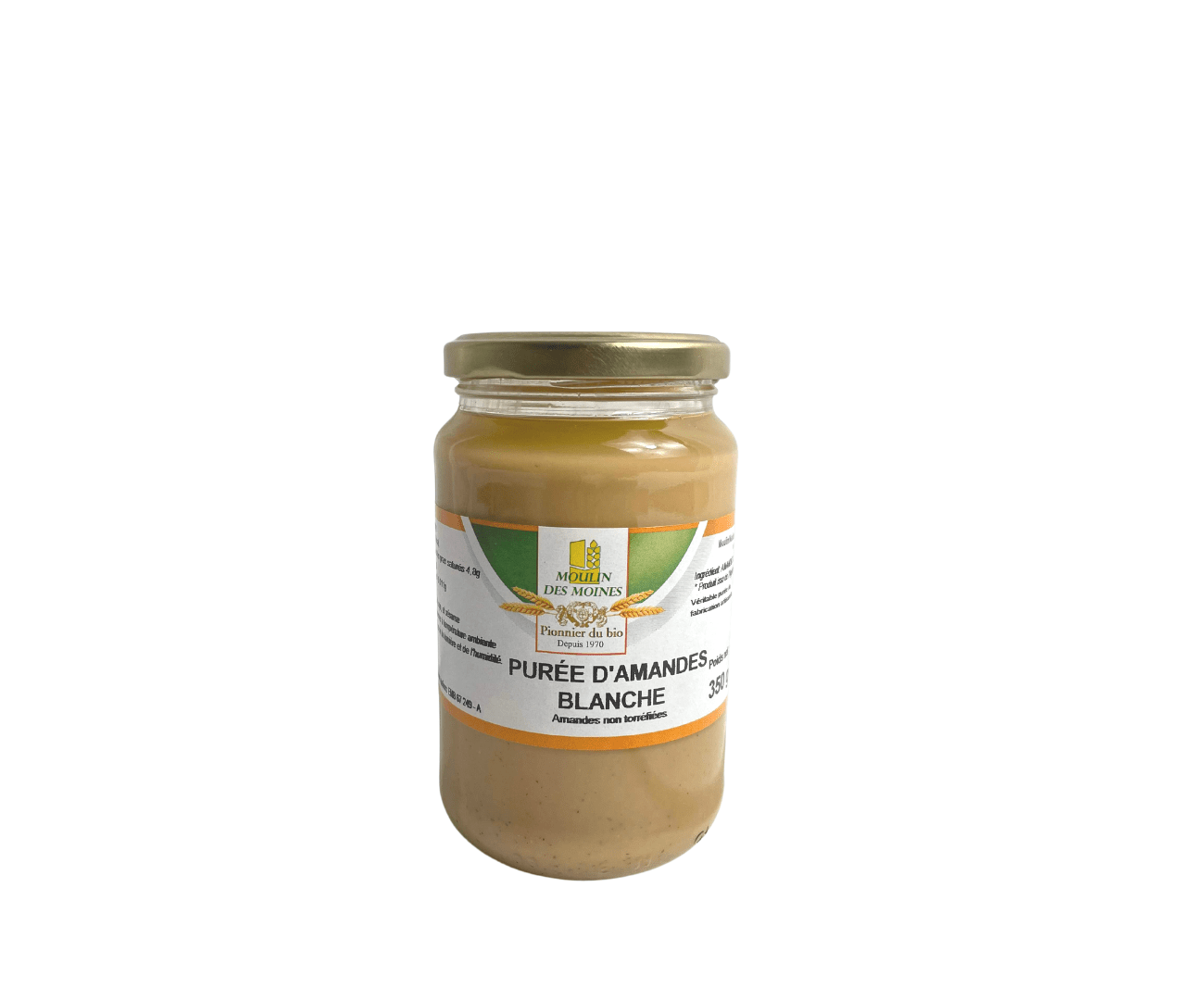 Purée d'amandes blanches 350g