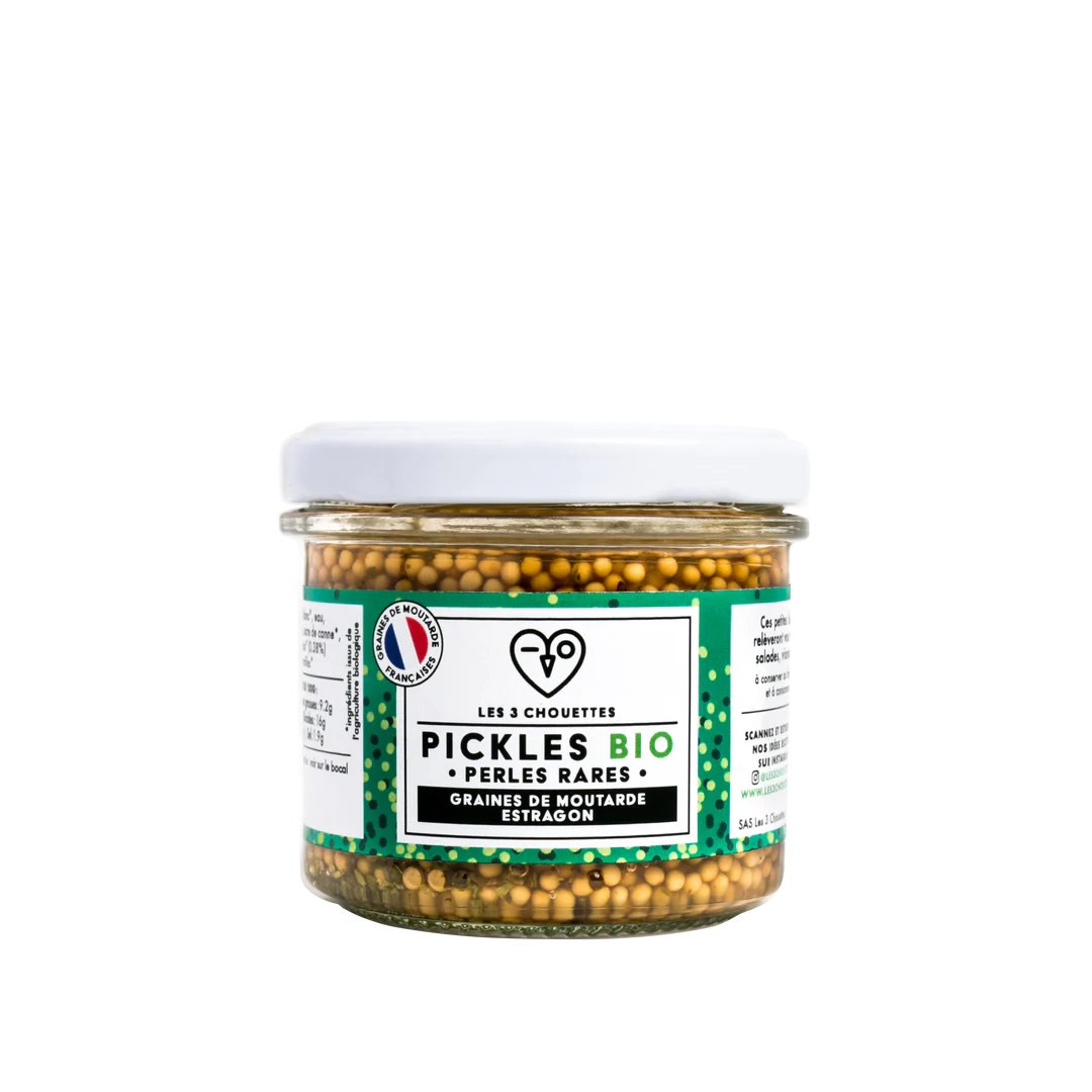 Pickles graines moutarde estragon