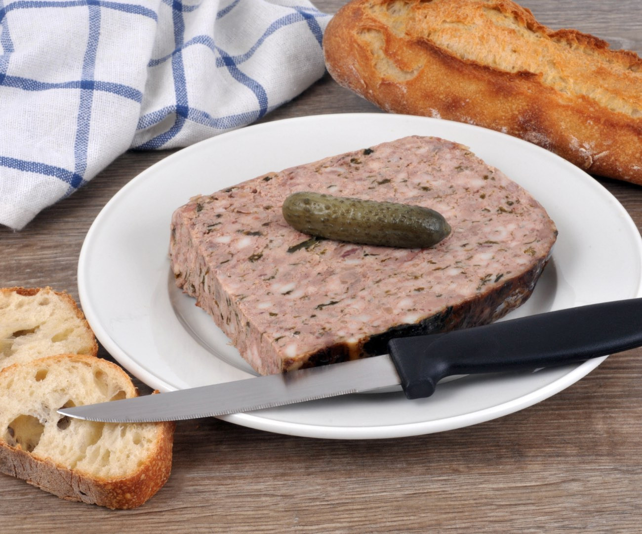 Pâté de campagne - la tranche de 200G env.