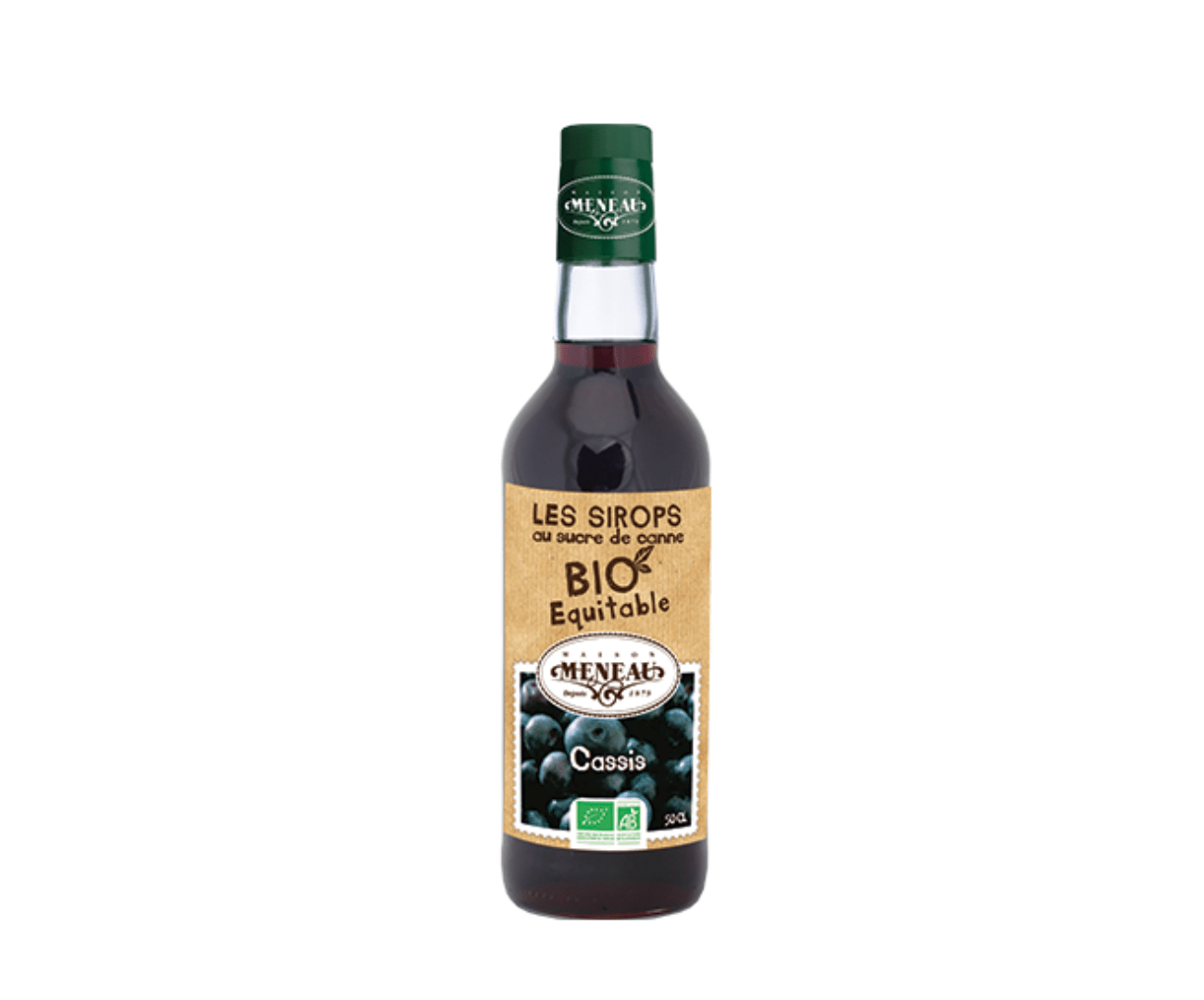 Sirop cassis 50cl meneau