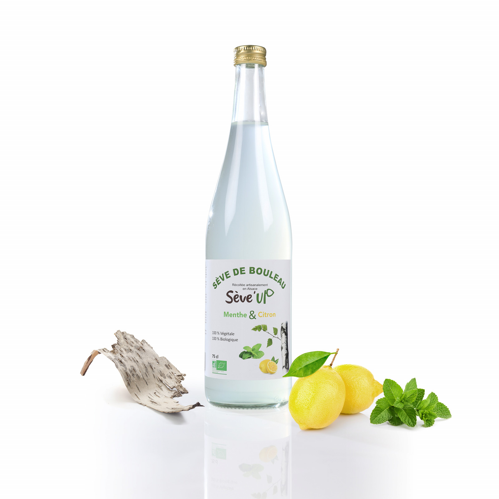 Sève de bouleau menthe citron 1L SEVE'UP