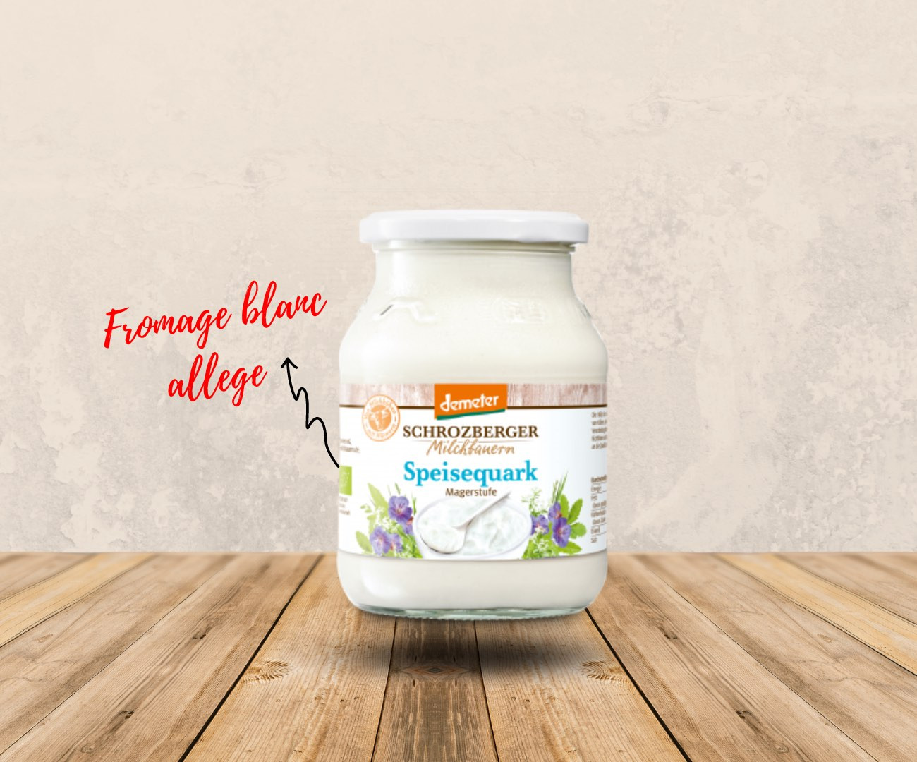 Fromage blanc allege 500g