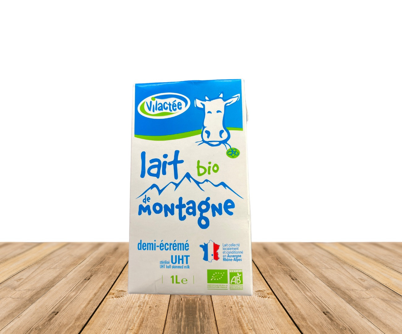 Lait uht demi-ecreme 1l