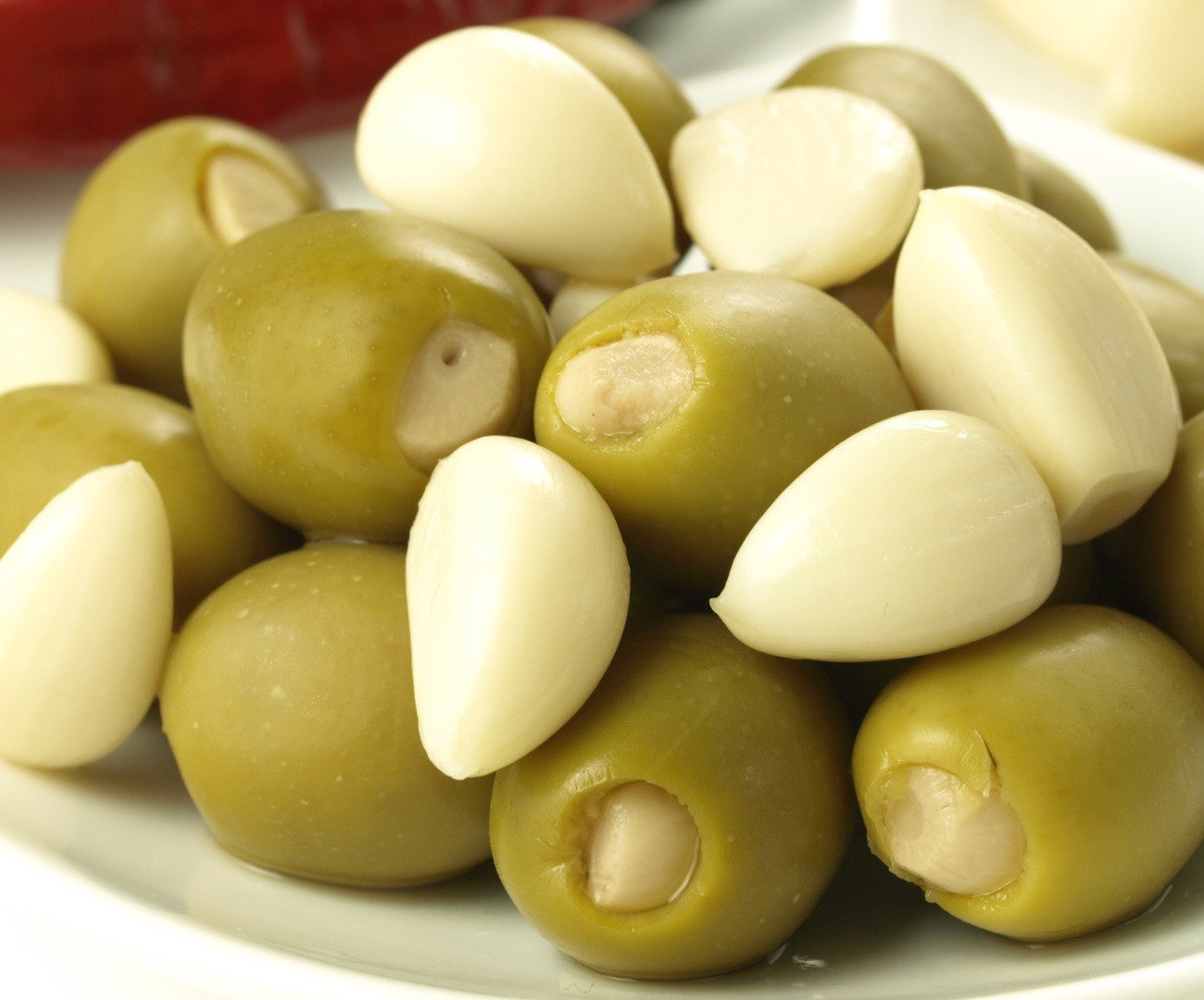 Olives vertes farcies ail 150g