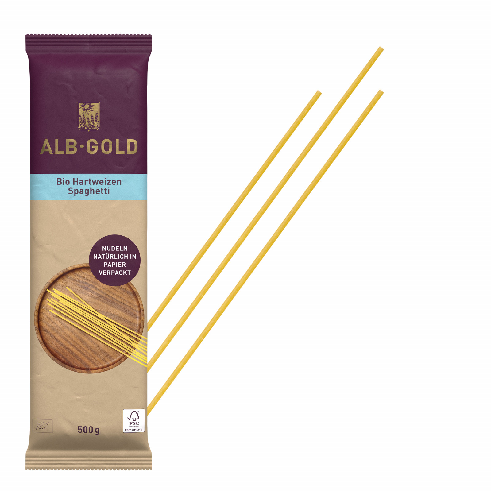 Spaghetti de blé dur Alb gold 500g