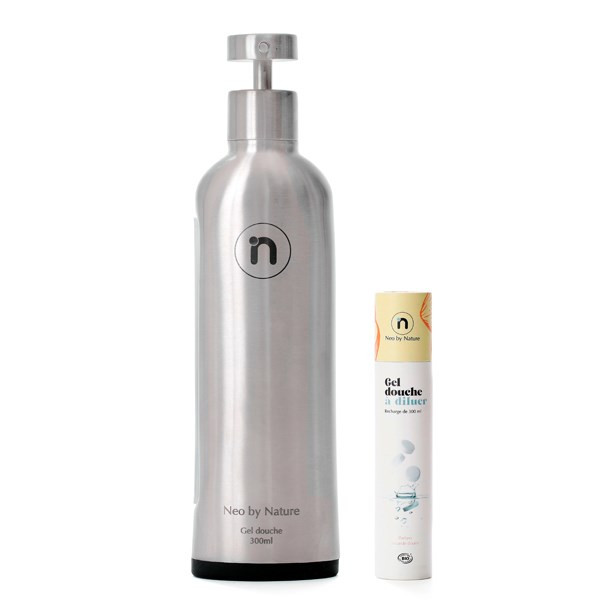 Pack Gel douche amande douce à diluer avec flacon éternel 300ml