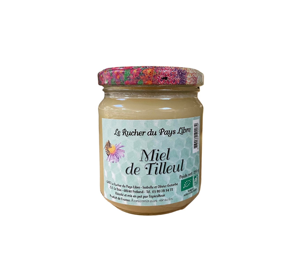 Miel de tilleul 250g le rucher