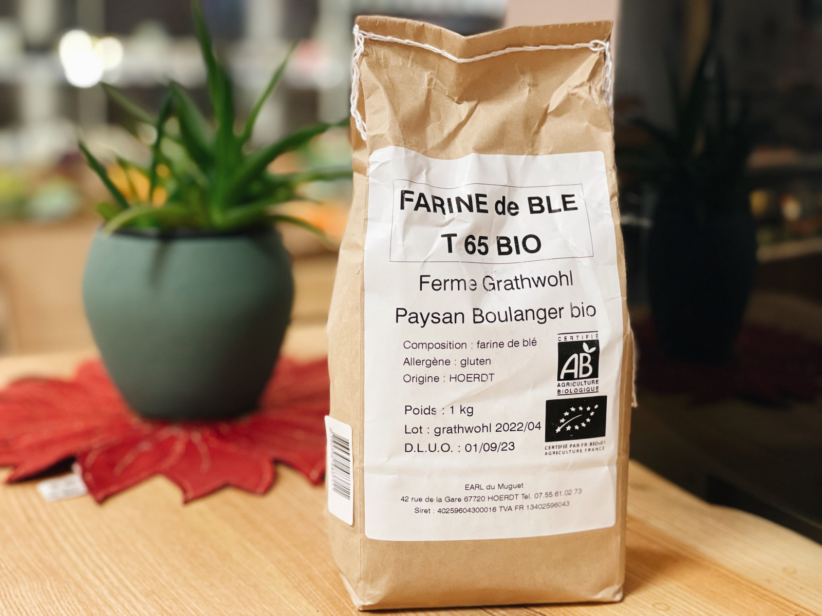 Farine t65 1kg ferme gratwohl
