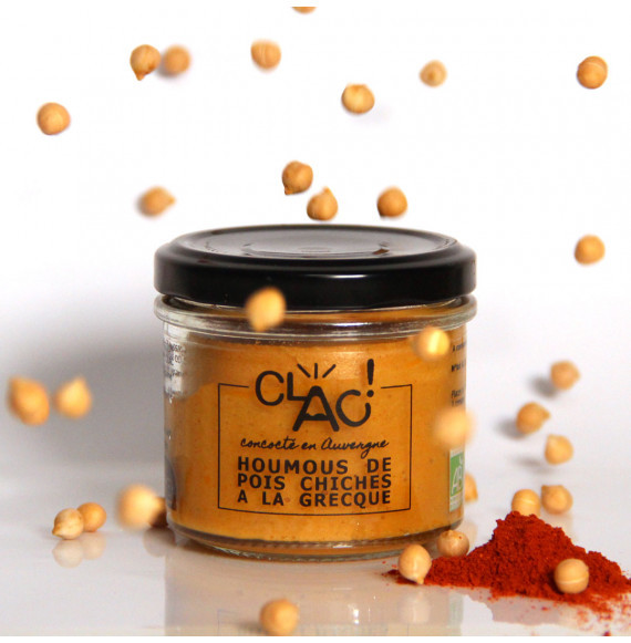 Clac! tartinable pois chiches a la grecque 100g