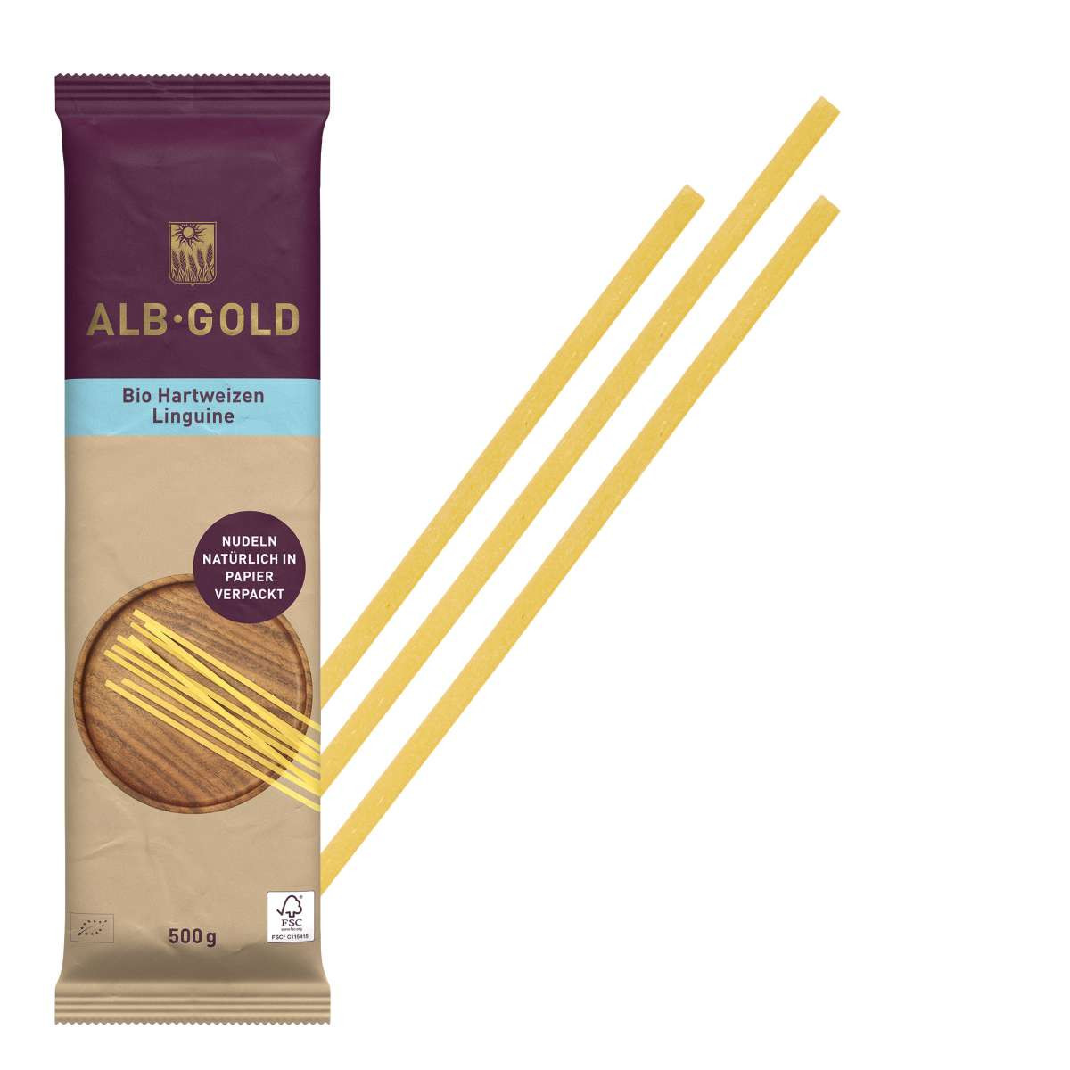 Pates linguine 500g alb gold