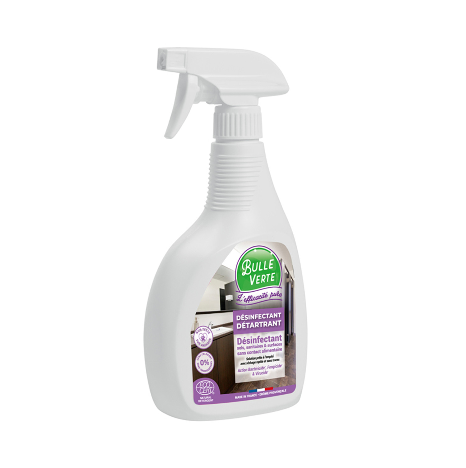 Détartrant WC 500ml Bulle Verte