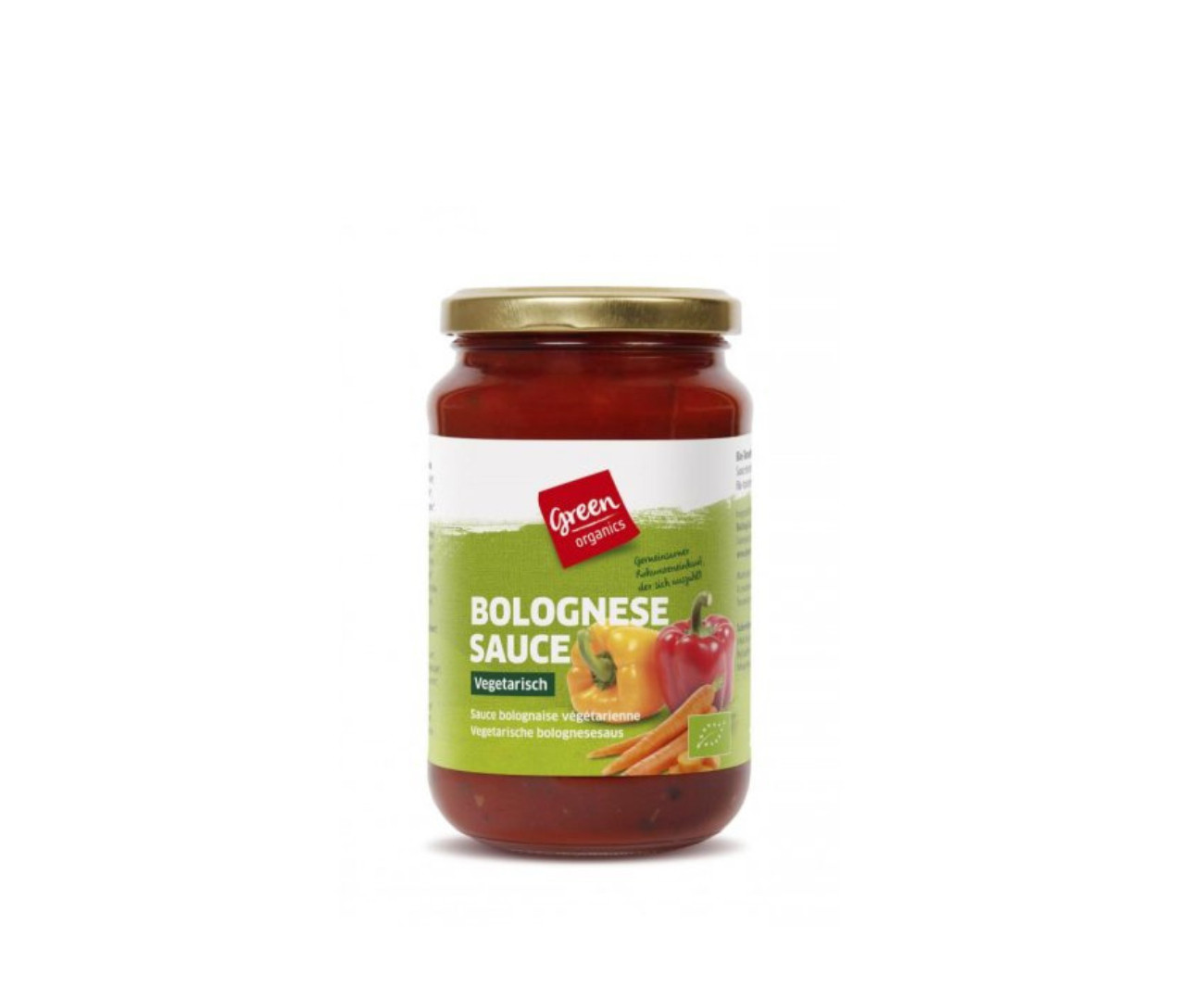 Sauce bolognaise vegetarienne 360g green organics