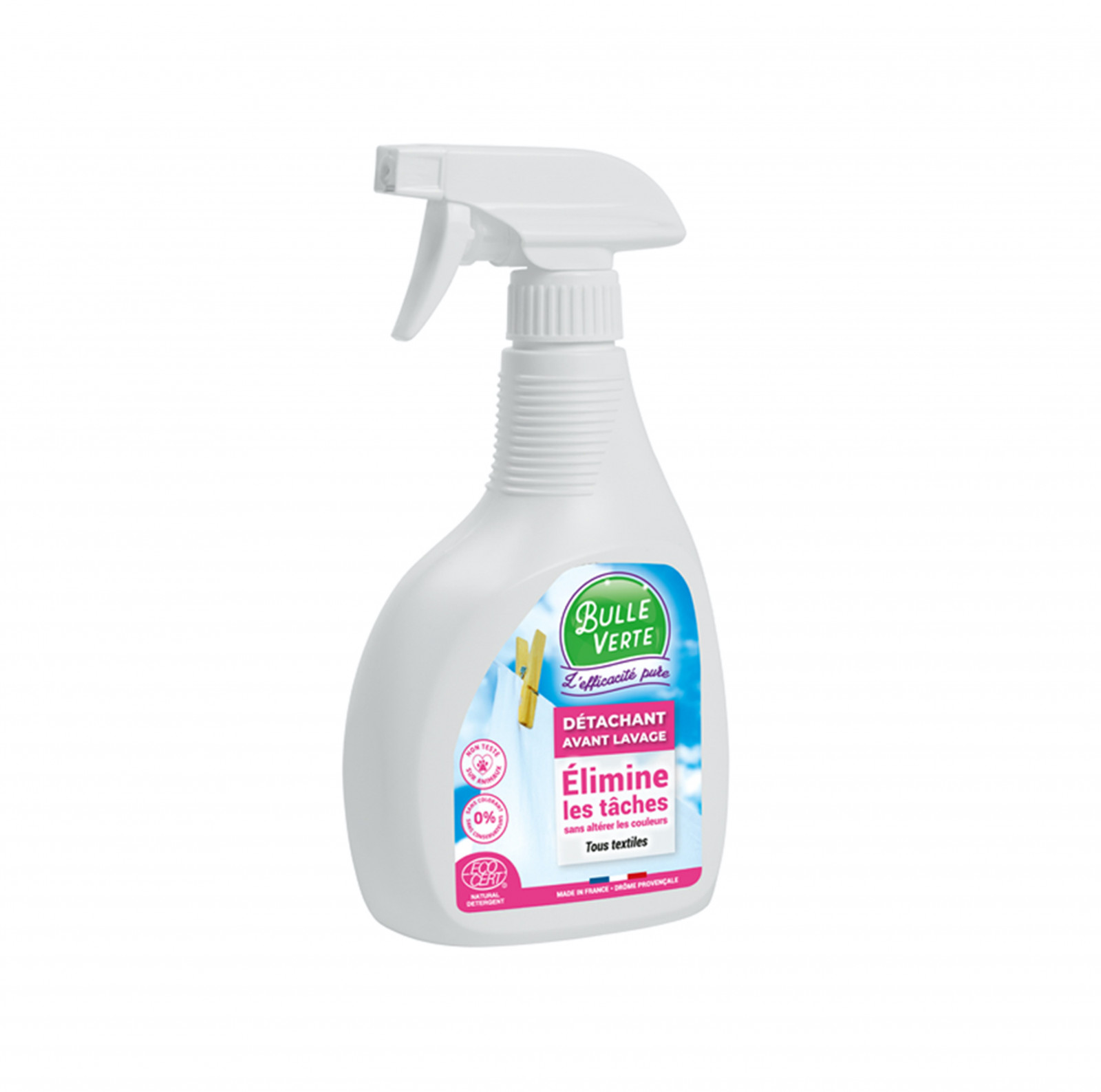 Détachant Linge 500ml Bulle Verte