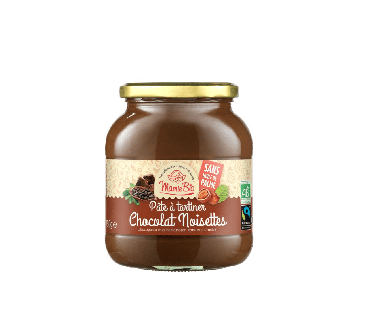 Pate a tartiner choco noisettes 750g