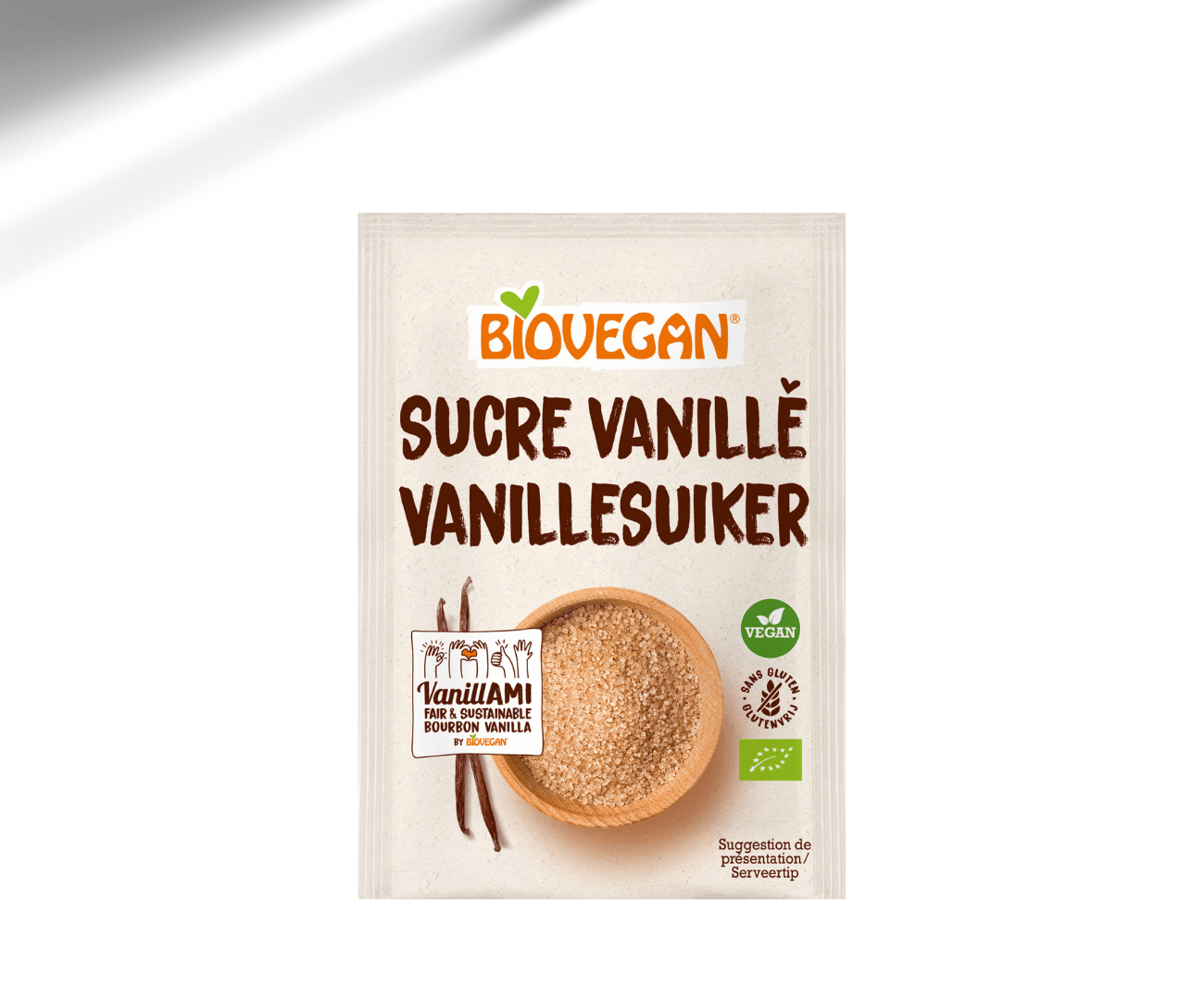 Sucre vanille 8g biovegan