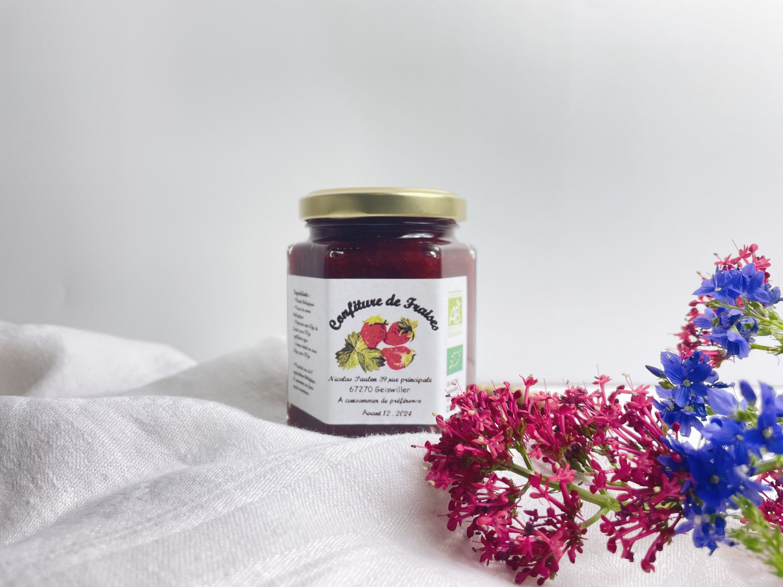 Confiture de fraises Confiture Paulen 230g