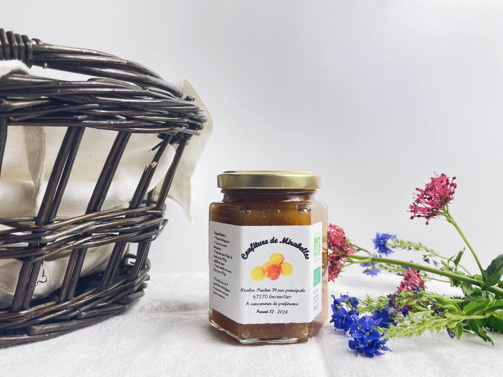 Confiture de mirabelles Confiture Paulen 230g