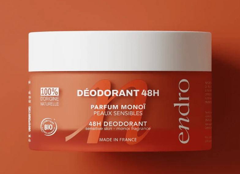 Déodorant Baume Peaux sensibles Monoï 50g Endro
