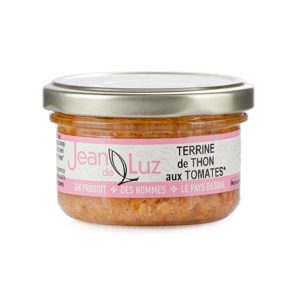 Terrine thon tomates 85g Jean de Luz