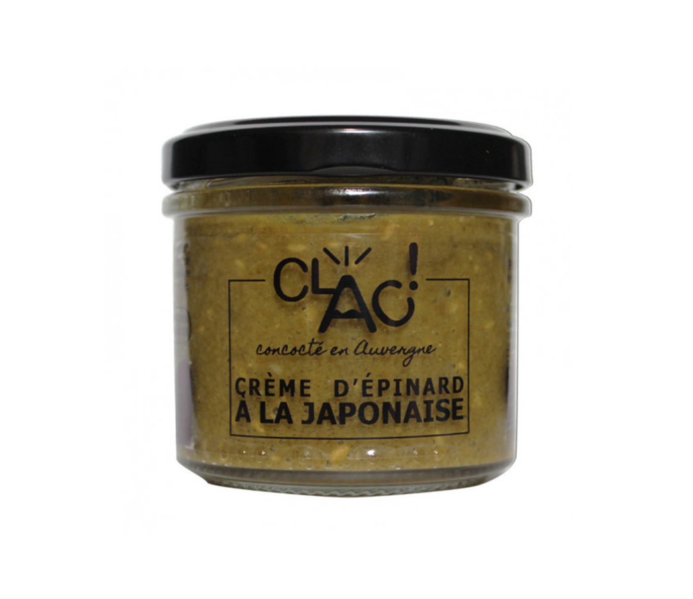 Clac! Crème d'Épinard à la Japonaise Vegan 100g