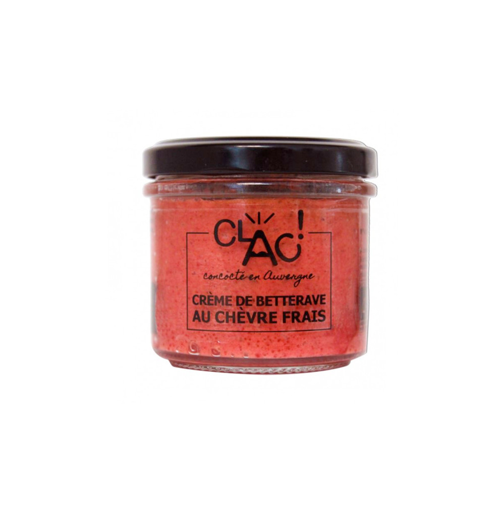 Clac! Crème de Betterave au Chèvre Frais 100g