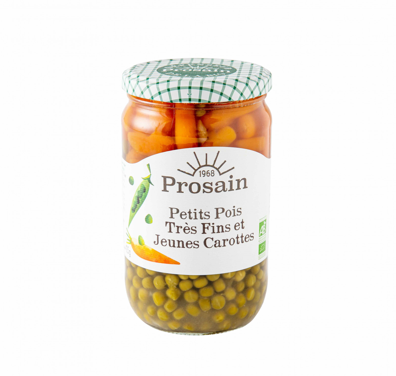 Petits Pois Carottes 660g Prosain