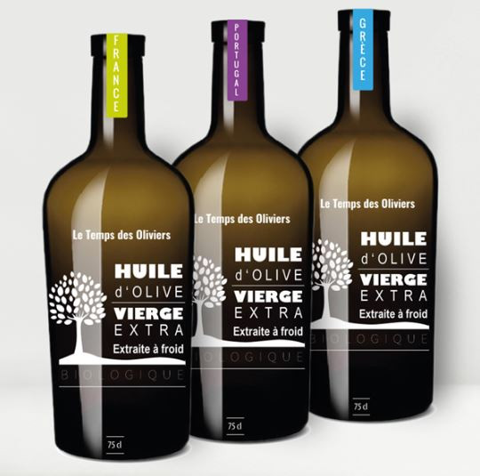 Huile d'Olive Bio vierge PORTUGAL 75cl le Temps des Oliviers