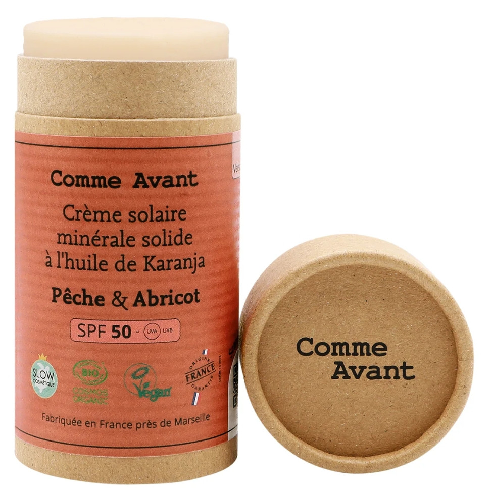 Creme solaire comme avant peche et abricot 80g