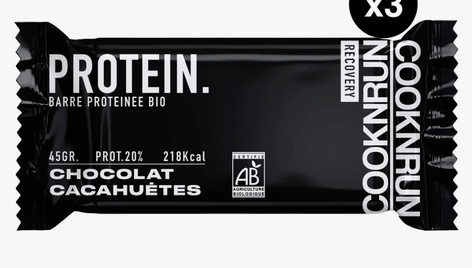 Barre proteine choco cacahuetes 45g
