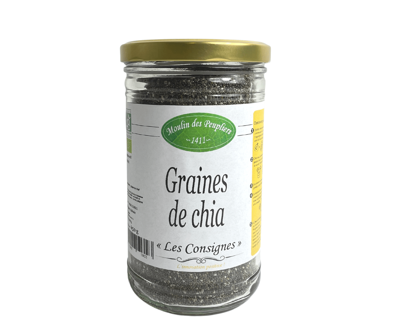 Graines de chia Moulin des Peupliers