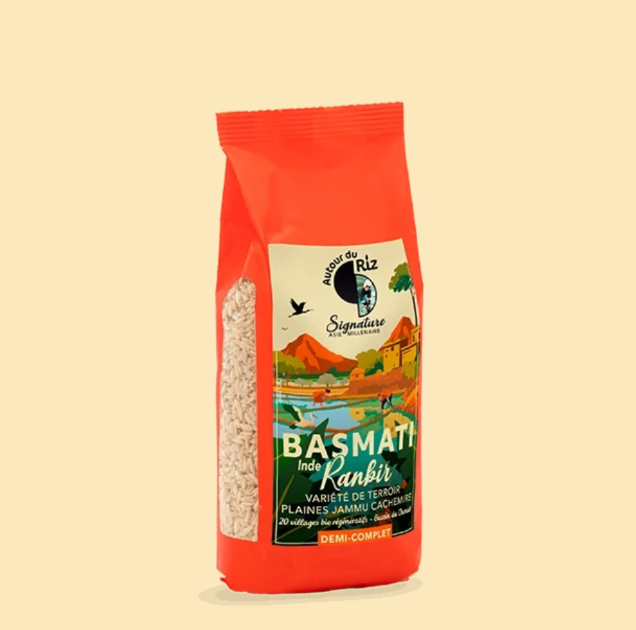 Riz basmati 1/2 complet 500g autour du riz