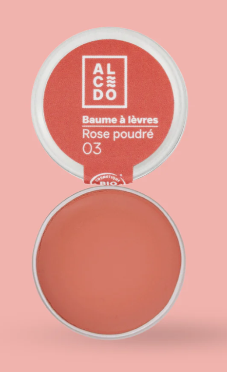 Baume a levre 03 rose poudre 10g alcedo