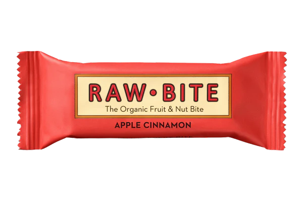 Barre pomme cannelle 50g raw bite