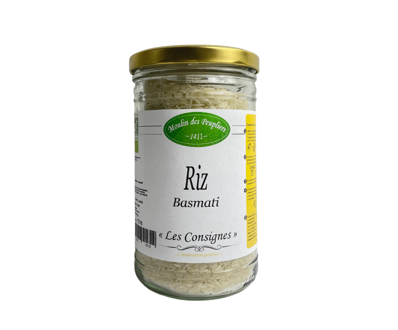 Riz basmati Moulin des Peupliers