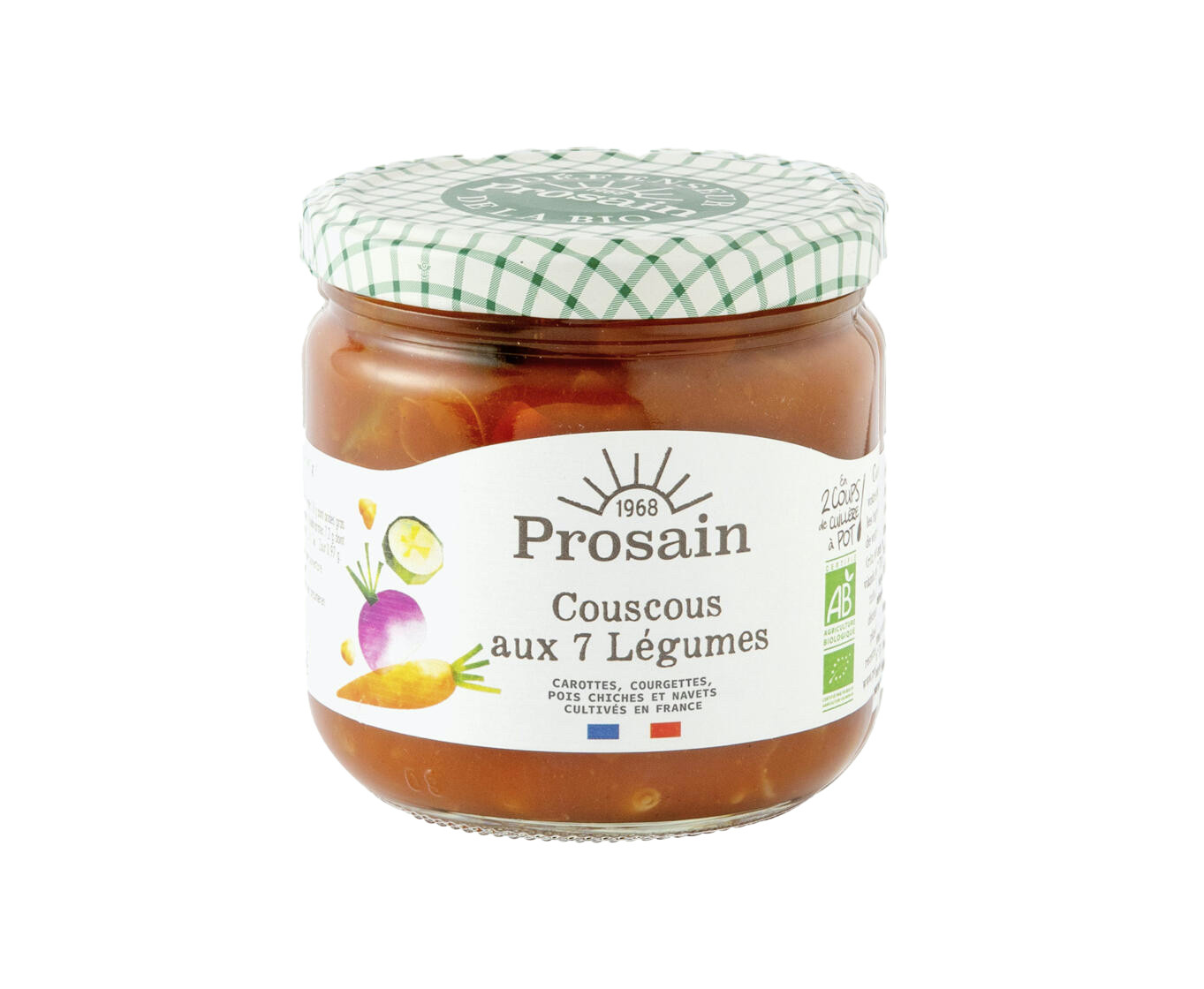 Couscous aux 7 Légumes Bio 360g Prosain