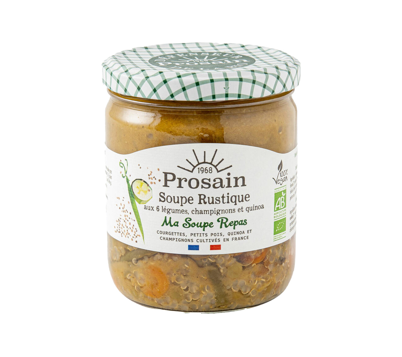 Soupe Rustique Bio 420g Prosain - Le Colibri, boutique en ligne