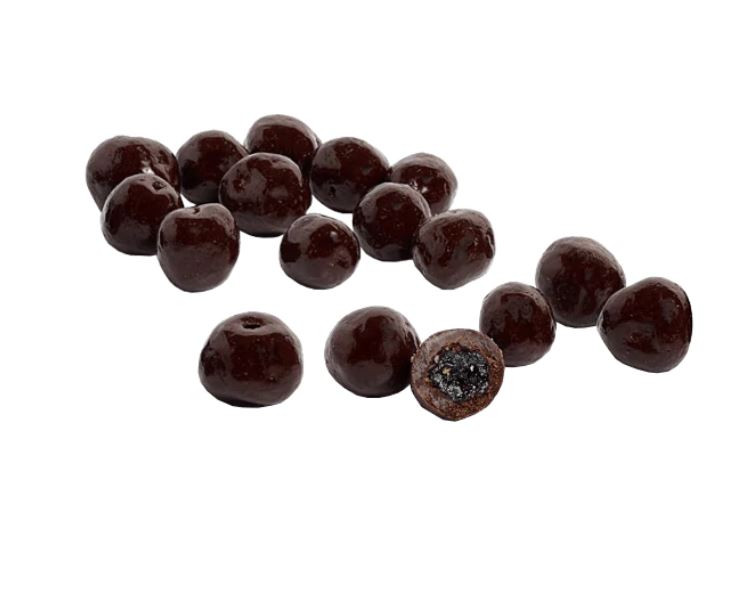 Myrtilles enrobées chocolat 140g